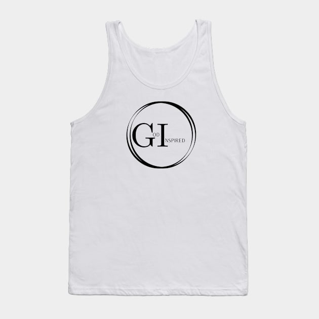 God Inspired Minimalist Gifts and Fashion, Christian faith. Divine Elegance: God-Inspired Minimalist Gifts and Fashion - Embrace Simplicity with Spiritual Style" Tank Top by GodInspiredDesigns